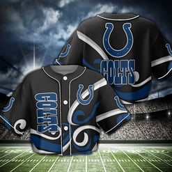 Indianapolis Colts Crop Top Baseball Jersey 87