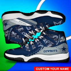 Dallas Cowboys Personalized AJD11 Sneakers BG158