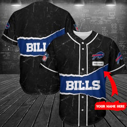 Buffalo Bills Personalized Baseball Jersey Shirt 151