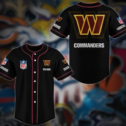 Washington Commanders Personalized Baseball Jersey AZCBJS130