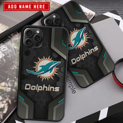 Miami Dolphins Personalized Phone Case BGPC505