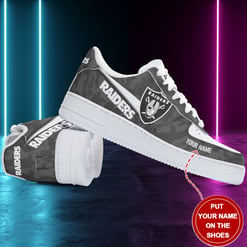 Las Vegas Raiders Personalized AF1 Sneakers 81