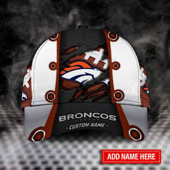 Denver Broncos Personalized Classic Cap BG632