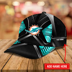 Miami Dolphins Personalized Classic Cap AZCCAP060