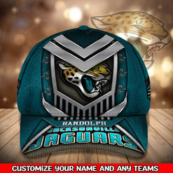 Jacksonville Jaguars Personalized Classic Cap BG775