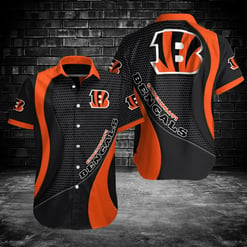 Cincinnati Bengals Button Shirts BG435