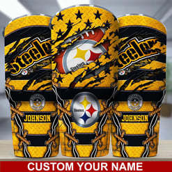 Pittsburgh Steelers Personalized Tumbler BG25