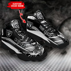 Las Vegas Raiders Personalized AJD13 Sneakers BG140