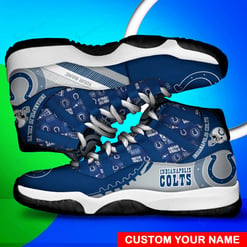 Indianapolis Colts Personalized AJD11 Sneakers BG163