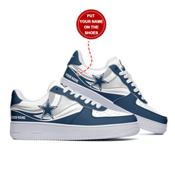 Dallas Cowboys Personalized AF1 Shoes BG307