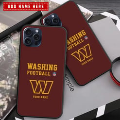 Washington Commanders Personalized Phone Case BGPC280