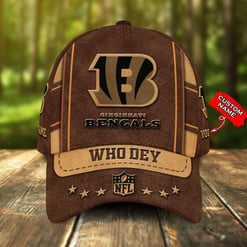 Cincinnati Bengals Personalized Classic Cap BG868