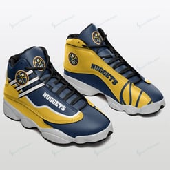 Denver Nuggets Personalized AJD13 Sneakers BG14