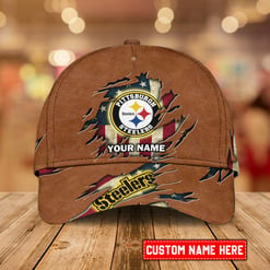 Pittsburgh Steelers Personalized Classic Cap BG858