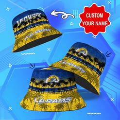 Los Angeles Rams Personalized Bucket Hat BG17