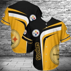 Pittsburgh Steelers Baseball Jersey 411