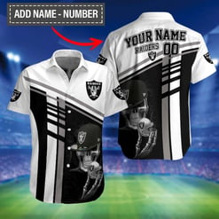 Las Vegas Raiders Personalized Button Shirts BG37