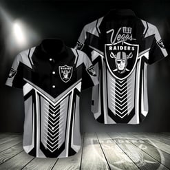 Las Vegas Raiders Button Shirt BG726