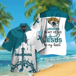 Jacksonville Jaguars Button Shirt BB795