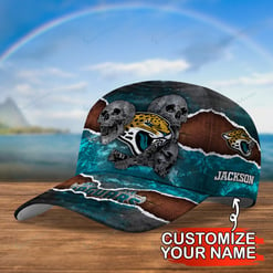 Jacksonville Jaguars Personalized Classic Cap BG671