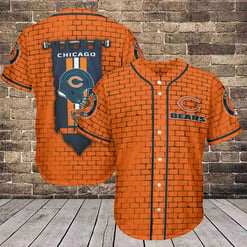 Chicago Bears Button Shirt BG897