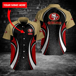 San Francisco 49ers Personalized Button Shirts BG267