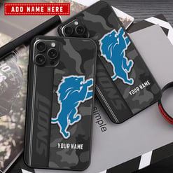 Detroit Lions Personalized Phone Case BGPC428