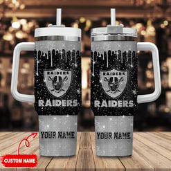 Las Vegas Raiders Personalized Limited Edition Sport Fan Gift 40oz Tumbler AZC40OZT063