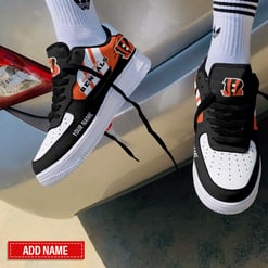 Cincinnati Bengals Personalized AF1 Shoes BG344