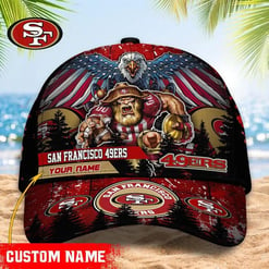 San Francisco 49ers Personalized Classic Cap BB549