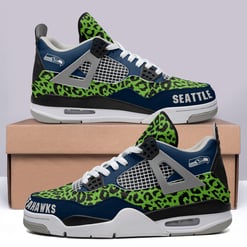 Seattle Seahawks AJ4 Sneaker BG194