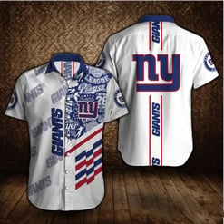 New York Giants Button Shirt BB764