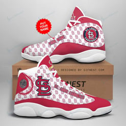 St. Louis Cardinals Pesonalized AJD13 Sneakers 987