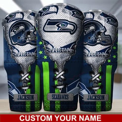 Seattle Seahawks Personalized Tumbler BG432