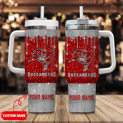 Tampa Bay Buccaneers Personalized Limited Edition Sport Fan Gift 40oz Tumbler AZC40OZT076