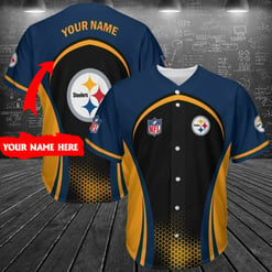 Pittsburgh Steelers Personalized Baseball Jersey 287