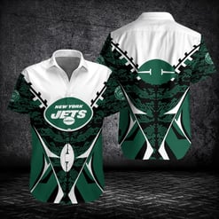 New York Jets Button Shirt BG744