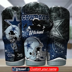 Dallas Cowboys Personalized Tumbler BG318