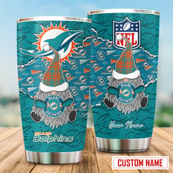 Miami Dolphins Personalized Tumbler BG357