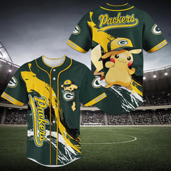 Green Bay Packers Baseball Jersey BG671