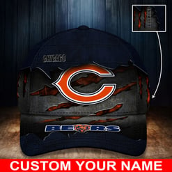 Chicago Bears Personalized Classic Cap BG296