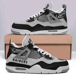 Las Vegas Raiders AJ4 Sneakers BG25