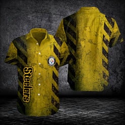 Pittsburgh Steelers Button Shirt BB248