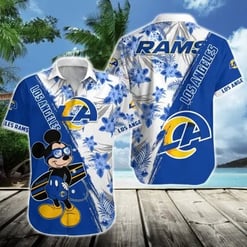 Los Angeles Rams Button Shirt BG805