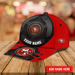 San Francisco 49ers Personalized Classic Cap AZCCAP020