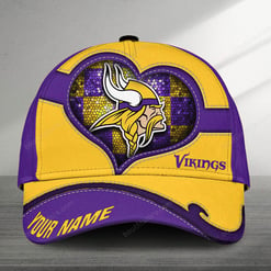 Minnesota Vikings Personalized Classic Cap AZCCAP208