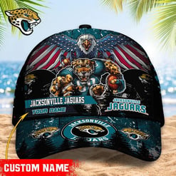 Jacksonville Jaguars Personalized Classic Cap BB536