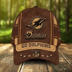 Miami Dolphins Personalized Classic Cap BG881