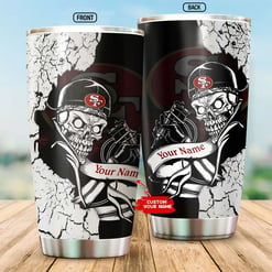 San Francisco 49ers Personalized Tumbler BG617