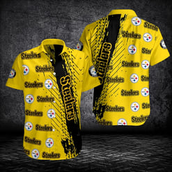 Pittsburgh Steelers Button Shirt BG931